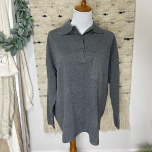 NWT RDI men’s grey sweater size xs